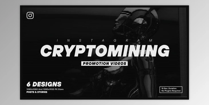Download Cryptomining Instagram Promotion (Videohive 36934628) - AE Project