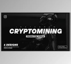 Download Cryptomining Instagram Promotion (Videohive 36934628) - AE Project