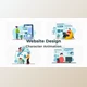 Download Website Design Explaner Animation Scene (Videohive 38210629) - AE Project