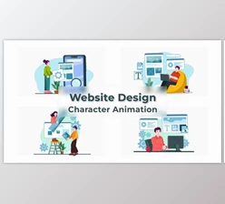 Download Website Design Explaner Animation Scene (Videohive 38210629) - AE Project