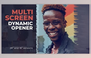 Download <span class='badge badge-warning'>Multiscreen</span> Dynamic Opener (Videohive 39133084) - AE Project