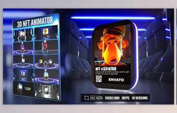 Download 3D <span class='badge badge-warning'>NFT</span> Animator (<span class='badge badge-warning'>Videohive</span> 37481161) - AE <span class='badge badge-warning'>Project</span>