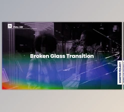 Download Broken Glass Transition (Videohive 39847905) - AE Project