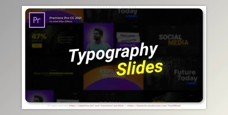 Download Typography Slides (Videohive 39679799)