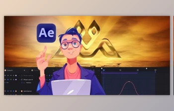 Download After <span class='badge badge-warning'>Effect</span> : How To Create A Sunrise Logo Animation