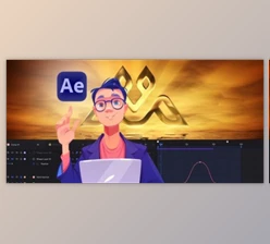 Download After Effect : How To Create A Sunrise Logo Animation