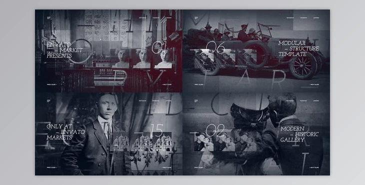 Download Modern Historic Gallery (Videohive 39703530) - AE Project
