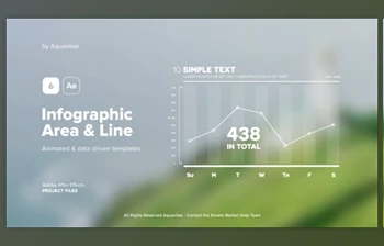 Download Infographic Area & <span class='badge badge-warning'>Line</span> Graphs (Videohive 39864742) - AE Project