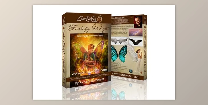 Download Fantasy Wings Composite Kit and Video Tutorial