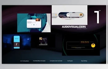 Download Podcast <span class='badge badge-warning'>Audio</span> Visualizers (Videohive 33990095) - AE Project