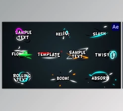 Download Colorful Neon Titles [After Effects] (Videohive 35587024) - AE Project