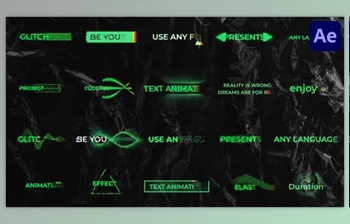 Download Colorful <span class='badge badge-warning'>Glitch</span> Titles After Effects (Videohive 35785767) - AE Project