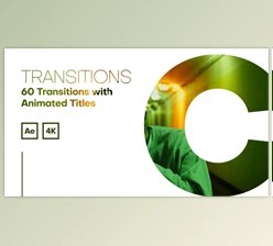 Download Transitions | 60 Transitions with Animated Titles (Videohive 39209178) - AE Project