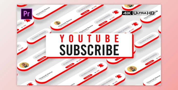 Download Yotube Subscribe Button (Videohive 39944312) - PR Project