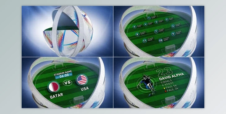 Download World soccer Package (Videohive 39150738) - AE Project