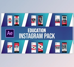 Download Education Instagram Pack for After Effects (Videohive 36005115) - AE Project