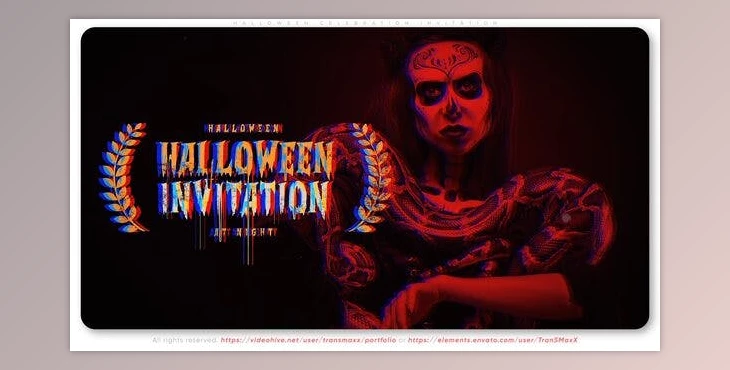 Download Halloween Celebration Invitation (Videohive 39824772) - AE Project