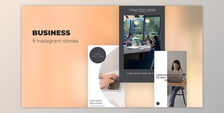 Download Business – Instagram stories (Videohive 39984648) - AE Project