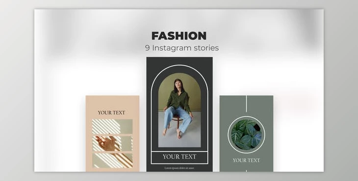 Download Fashion – Instagram stories (Videohive 39984722) - AE Project