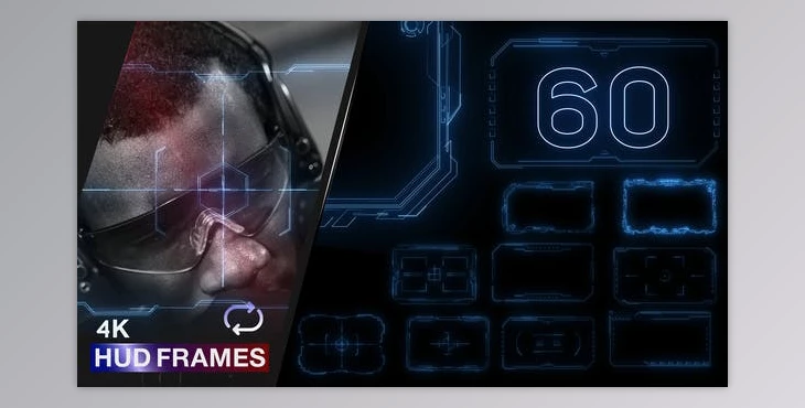 Download HUD Frames (Videohive 39020733) - AE Project