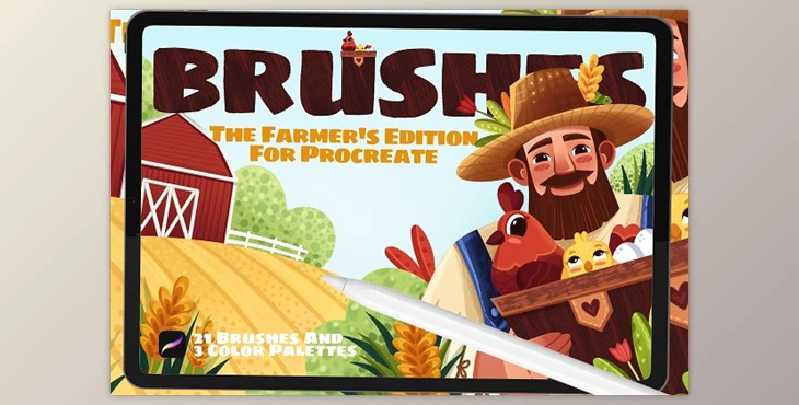 Download The FARMER’S PROCREATE BRUSHES