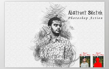 Download Abstract Sketch Photoshop Action <span class='badge badge-warning'>CreativeMarket</span> - 10230199