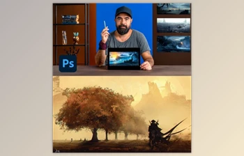Download Matte <span class='badge badge-warning'>Painting</span> of Imaginary Worlds in <span class='badge badge-warning'>Photoshop</span> - <span class='badge badge-warning'>Domestika</span>