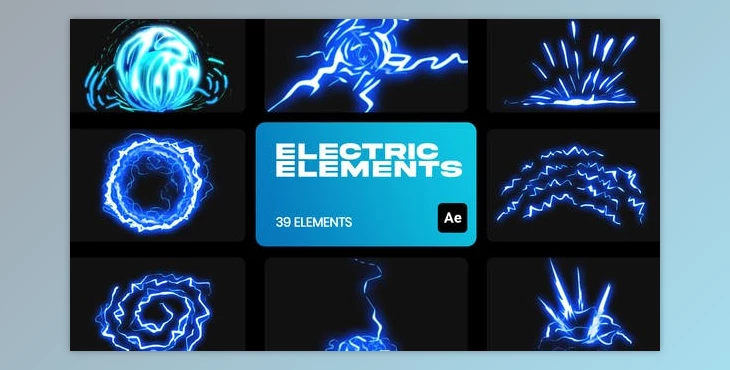 Download Electricity Cartoon VFX for After Effects (Videohive 36191300) - AE Project