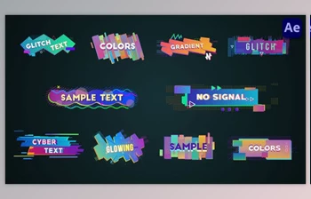 Download Colorful <span class='badge badge-warning'>Glitch</span> Lower Thirds & Titles [After Effects] (Videohive 36113887) - AE Project