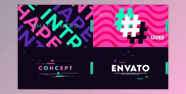 Download Colorful Typo Intro Ver 0.2 (Videohive 39882291) - AE Project