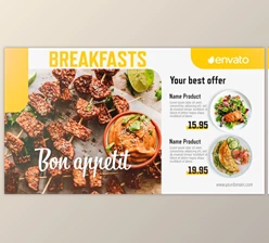Download Food Menu Promo (Videohive 39803625) - AE Project