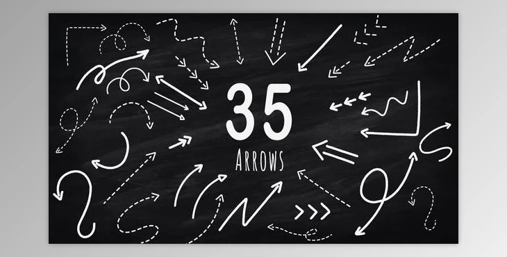 Download Hand Drawn Elements / Arrows Pack (Videohive 39507444) - AE Project