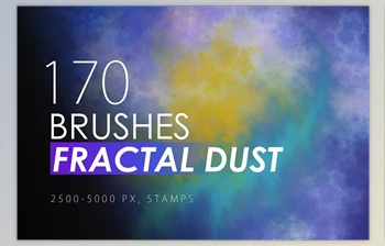 Download Fractal Dust <span class='badge badge-warning'>Stamp</span> Brushes CreativeMarket - 10173859