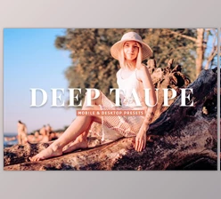 Download Deep Taupe Pro Lightroom Presets CreativeMarket - 10243236