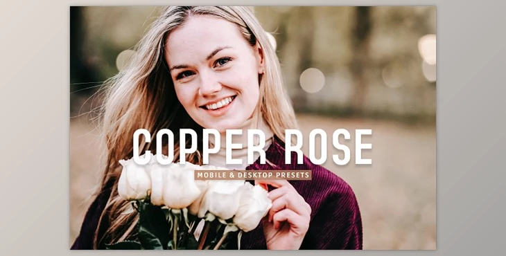 Download Copper Rose Pro Lightroom Presets CreativeMarket - 10243235