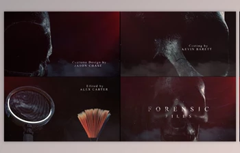 Download Forensic <span class='badge badge-warning'>Files</span> I Title Sequence (Videohive 40058755) - AE Project