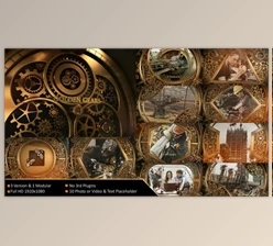 Download Golden Gears Slideshow & Intro (Videohive 40049958) - AE Project