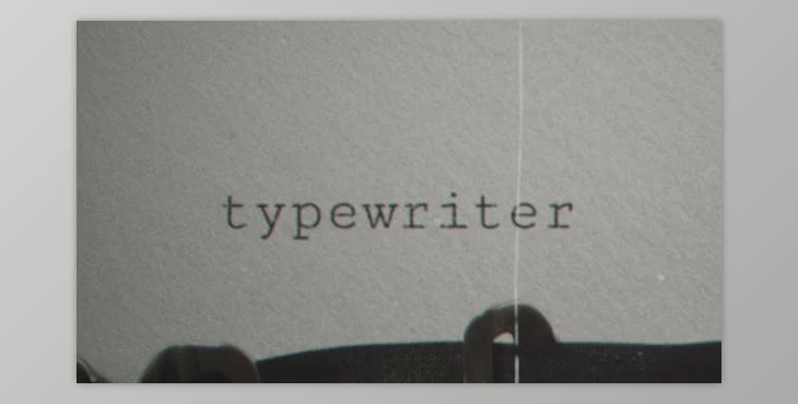 Download Typewriter | After Effects Template (Videohive 39997134) - AE Project