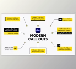 Download Modern Call Outs For After Effects (Videohive 40077039) - AE Project
