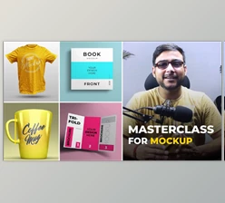 Download Masterclass for Mockup : Make your design standout.