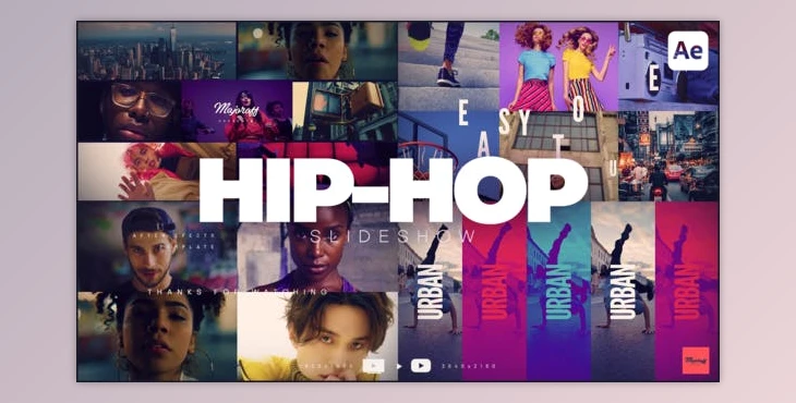 Download HIp-Hop Slideshow (Videohive 38742457) - AE Project