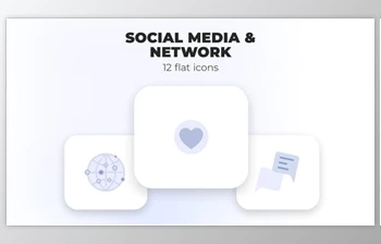 Download Social Media & Network – <span class='badge badge-warning'>Flat</span> Icons (<span class='badge badge-warning'>Videohive</span> 39987964) - AE <span class='badge badge-warning'>Project</span>
