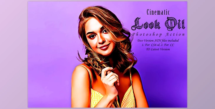 Download Cinematic Look Oil Photoshop Action CreativeMarket - 10256394