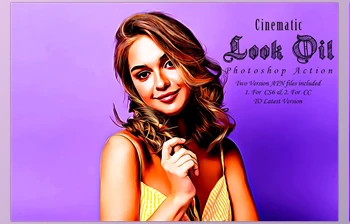 Download Cinematic Look Oil Photoshop <span class='badge badge-warning'>Action</span> CreativeMarket - 10256394