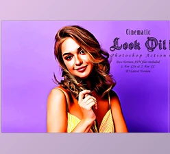 Download Cinematic Look Oil Photoshop Action CreativeMarket - 10256394