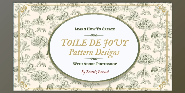 Download Learn How to Create Toile de Jouy Patterns with Adobe Photoshop