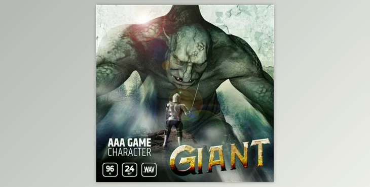Download Epic Stock Media AAA Game Character Giant WAV