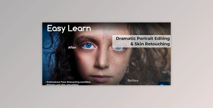 Download Dramatic Portrait Photo Editing | Skin, Face Photo Retouching | Adobe Photoshop Class