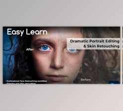Download Dramatic Portrait Photo Editing | Skin, Face Photo Retouching | Adobe Photoshop Class