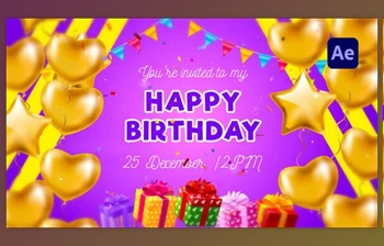 Download Welcome My <span class='badge badge-warning'>Birthday</span> (Videohive 39991066) - AE Project